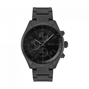 Hugo Boss Montre SPORT LUXE 1513676 - Montre Chronographe Acier Noir Homme