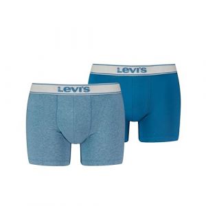 Levi's Boxer sous-vêtement, Bleu, XXL Homme
