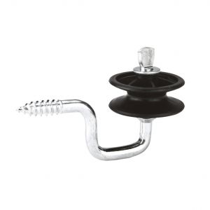 Kerbl Isolateurs pour cl&ocirc;ture &eacute;lectrique poulie &agrave; clouer (x70)