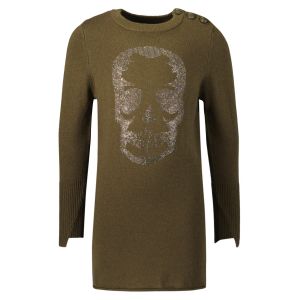 Zadig & Voltaire Robe enfant X12179-64E - Couleur 8 ans,10 ans,12 ans - Taille Kaki