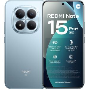 Image de Xiaomi Smartphone REDMI Note 15 Pro+ 5G 256Go Bleu