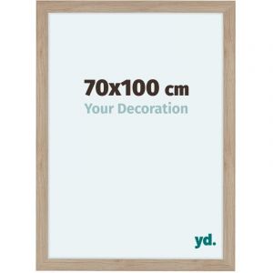 Cadre Photo 70x100cm Ch&ecirc;ne Clair mdf Como.