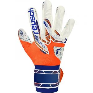 Reusch Attrakt Fusion Gants de gardien de but antidérapants et respirants pour hommes et femmes Gants de football pour adultes adaptés à toutes les conditions météorologiques et surfaces de terrain de