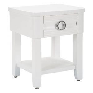 Table de chevet en bois Mauro Ferretti Shine