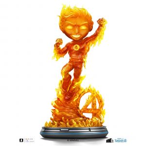 Iron Studios Les 4 Fantastiques - Mini Figurine Co. PVC Human Torch 21 cm