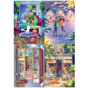 Puzzle 4x260 pi&egrave;ces : Evgenia Lumfur