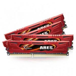 G.Skill F3-2133C11Q-32GAR - Barrettes mémoire Ares 32 Go (4x 8 Go) DDR3 2133 MHz CL11 DIMM