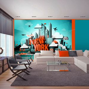 Artgeist Papier peint - Welcome New York 200x140