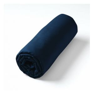 Drap-housse en voile de coton lavé, Gypse