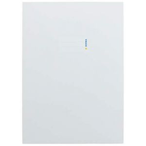 Herma 19744 Protège-cahiers, format A4, en carton blanc, avec champ d'inscription, en papier solide et extra fort, protège-cahiers d'école, couleur