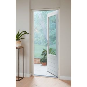 Porte à enroulement Bruynzeel s700 110x205 blanc