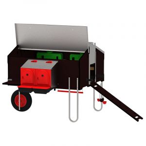 Poulailler mobile pour 10 poules
