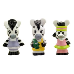 Plastoy Figurines Éveil Zou : Tubo 3 figurines