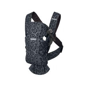 BabyBjörn Porte-bébé mini mesh 3d anthracite léopard