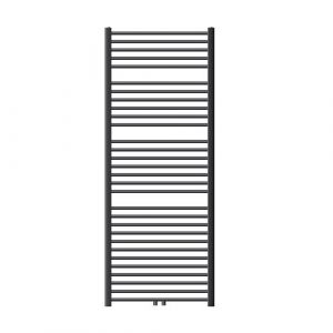 Image de Ecd Germany Radiateur de salle de bain Sahara 750 x 1800 mm anthracite droit avec raccord central