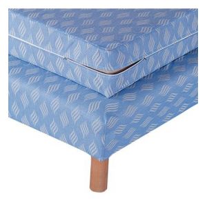 Housse intégrale matelas, intissé Bleu