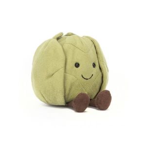 Jellycat Amuseable brussels sprout - dimensions : l : 10 cm x h : 11 cm