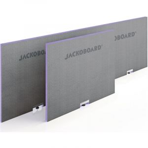 Jackon Insulation JACKOBOARD Wabo Set d'habillage baignoire à carreler 210/73 x 60 x 3 cm, avec pieds réglables, Hydrofuge (4500103-4500032SET)