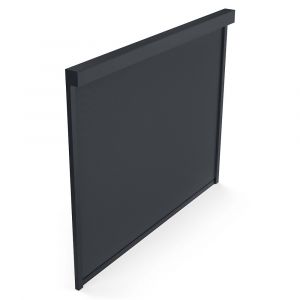 Oviala Store gris pour pergola bioclimatique corato et sapri