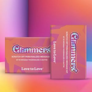 Love to Love Kit de Messages Personnalisable Glimmers