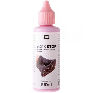 Rico Design Sock Stop Orchidée Antidérapant pour chaussettes 50 ml (...) - Rose