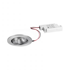 BRUMBERG Spot LED IP65 rond, encastrable, pivotant et à intensité variable, 39353253,