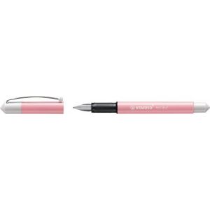 Stabilo 5040/26-8-41 - Stylo plume beCrazy! Pastel, tracé 0,5 mm, coloris rose