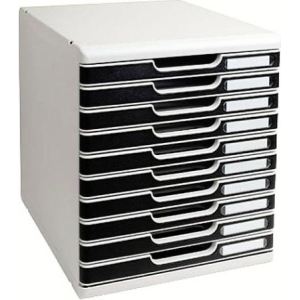 Exacompta Module de classement Modulo 10 tiroirs (A4+)