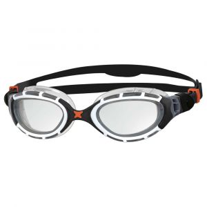 Zoggs Predator Flex Lunettes de protection L, white/black/clear Lunettes de natation
