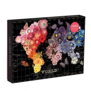 Galison Puzzle 1000 pièces : Wendy Gold Full Bloom