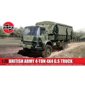 Airfix Maquette Camion : GS 4x4 de 4 tonnes de l'arm&eacute;e britannique - 1/76