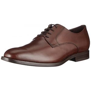 Geox U Hampstead B, Tissu Oxford Homme, DK Brown, 43 EU