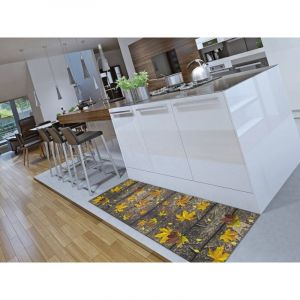 ATTICGO Tapis dessins automne SPRINTY Multicolore 52x200 cm