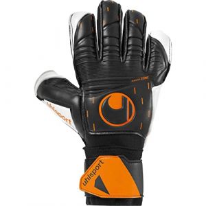 Uhlsport Gants De Gardien Speed Contact Soft Flex Frame - Noir/blanc/orange Fluo, pointure 8&frac12; - Noir - Taille 8&frac12;