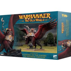 Games Workshop Figurine Warhammer ToW - Empire de L'Homme : General sur Griffon Imperial