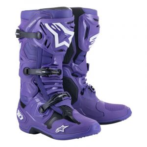 Alpinestars Bottes cross Tech 10 Ultraviolet black- US-8