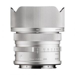 Sigma 24MM F3.5 DG CTP POUR L-MOUNT ARGENT