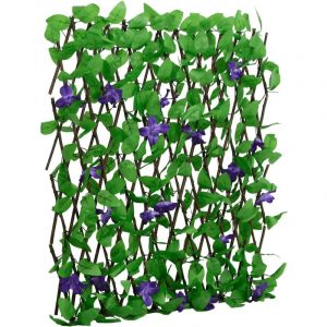 VidaXL Treillis de lierre artificiel extensible vert 180x70 cm n/a