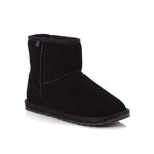 Emu Boot stivale bambina nero camoscio, nuova collezione autunno inverno 2017/2018