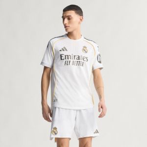 Adidas Real Madrid Maillot Domicile 2025/26 Authentic, pointure Small - ['Blanc'] - Taille Small