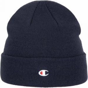 Champion Lifestyle Caps (806065) -Recycled Acrylic Knitted Yarn Embroiedered C-Logo Bonnet, Bleu (BS501), Taille Unique Mixte