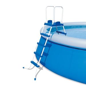 Bestway 58160FR - Echelle de piscine 2 x 4 marches + plateforme