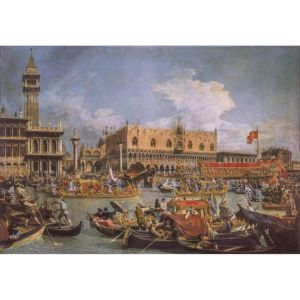 Image de Clementoni Museum Collection Canaletto, Return of Bucentaur at The Molo on Ascension Day-1000 Pièces-Puzzle, Divertissement pour Adultes-Fabriqué en Italie, 39764