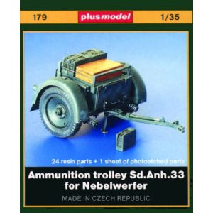 Plus Model Sd. Anh. 33 Munitionsanh&auml;nger F&uuml;r Nebelwerfer- 1:35e