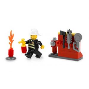 Lego City 5613 Figurine Pompier