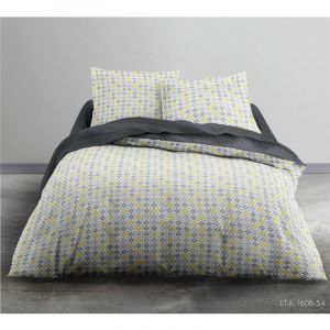 Today Parure de couette 3 pi&egrave;ces 240x260 cm 100% Coton 57 fils 2.21