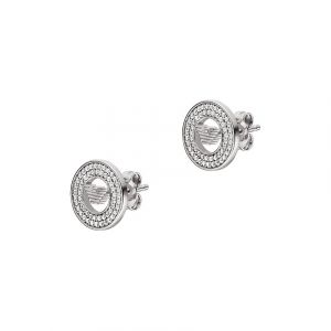 Image de Emporio Armani Boucles d'oreilles à fermoir à poussette EG3587040 925 Argent