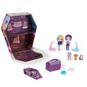 Image de Spin Master ZOMBAES - Pack DE 2 Wild Vibes Rest in Show - 2 Figurines Zombies À Collectionner avec Accessoires pour Poupées, Animaux Et Cercueil - Poupées Articulées À Personnaliser - Jouet Enfant 4 Ans et +