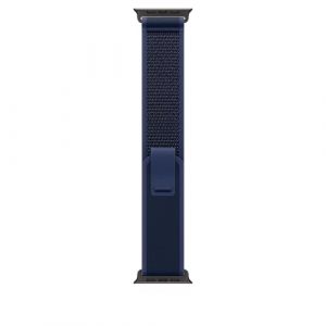 Apple Boucle Trail bleu pour Watch 49 mm Titane Noir S/M
