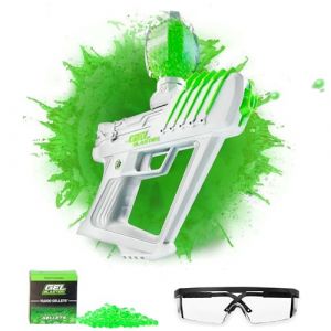 Gel Blaster The Original Surge - Blaster haute performance de billes de gel | Modes semi-automatique et automatique | 10 000 billes | Portée de 30 mètres | Comprend 800 billes, Pour les 14 ans et plus